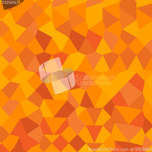 Image of Golden Poppy Yello Abstract Low Polygon Background