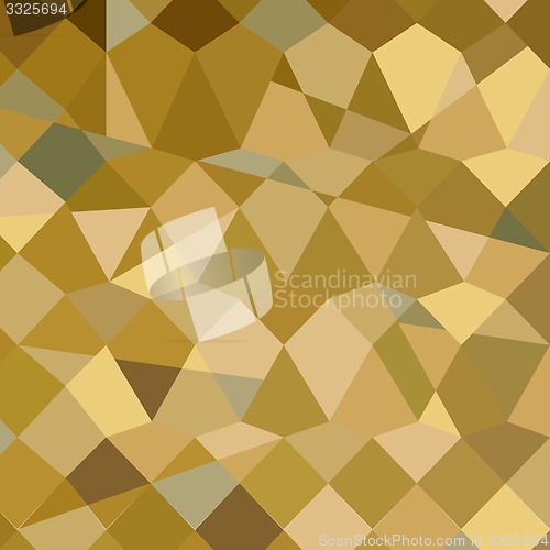 Image of Drab Brown Abstract Low Polygon Background