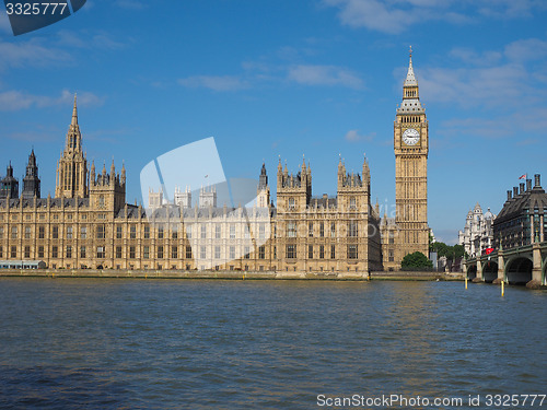 Image of Houses of Parliament in London