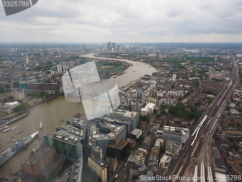 Image of Aerial view of London