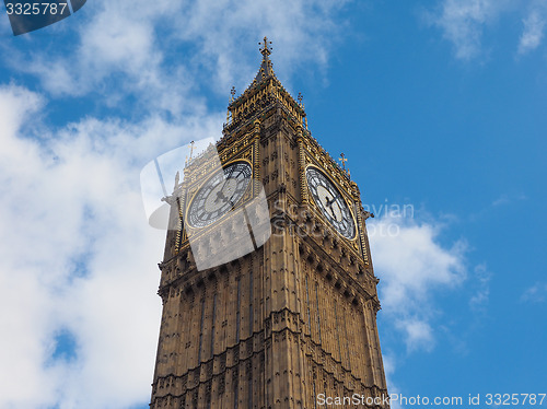 Image of Big Ben in London