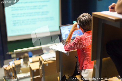 Image of Audience in the lecture hall.