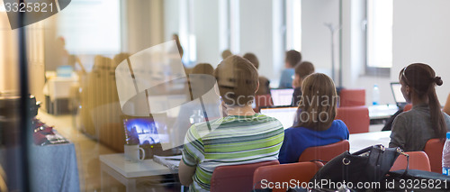 Image of Informatics workshop at university.