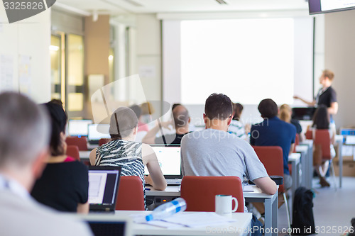 Image of Informatics workshop at university.