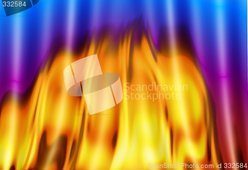 Image of Abstract fire background