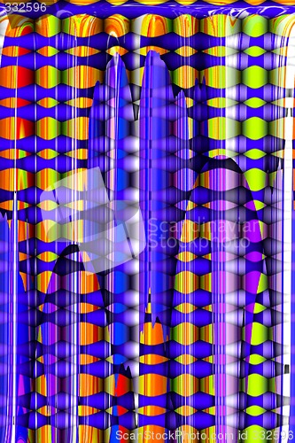 Image of Abstract 3d background