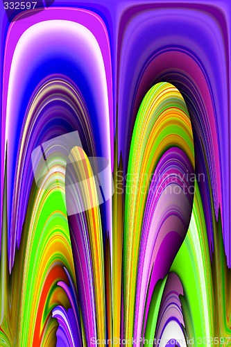 Image of Abstract 3d background