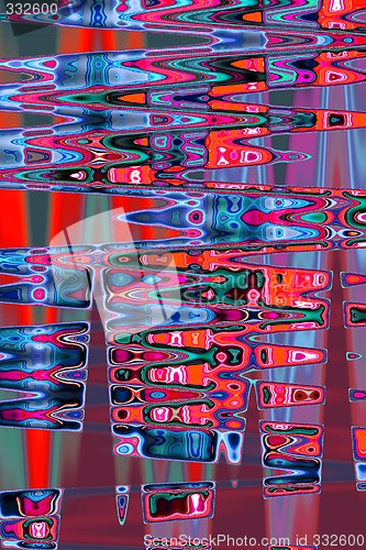 Image of Abstract 3d background