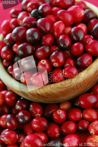 Image of Cranberries in a bowl