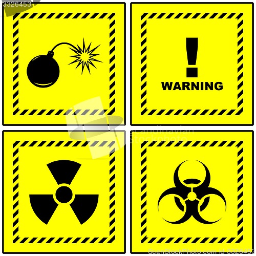 Image of Warning signs.