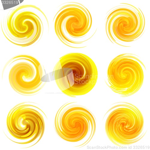 Image of Sunny swirl elements