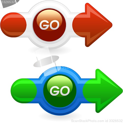 Image of GO icon.