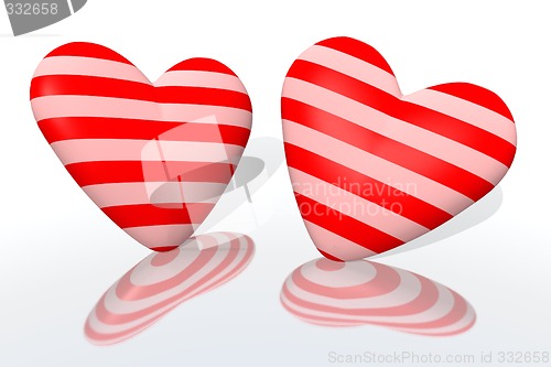 Image of couple of hearts