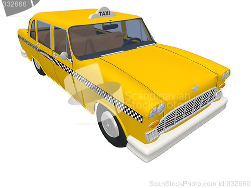Image of New-York yellow taxi