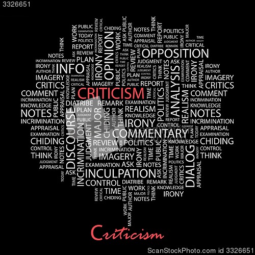 Image of CRITICISM.