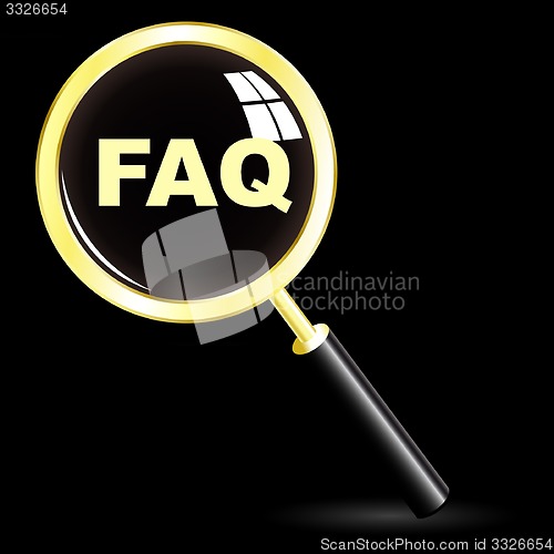 Image of FAQ icon.