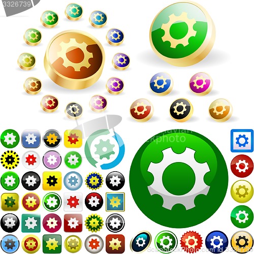 Image of Gear icon.