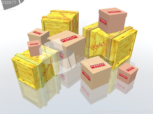 Image of boxes and packages