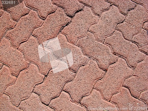 Image of pink pavement texture