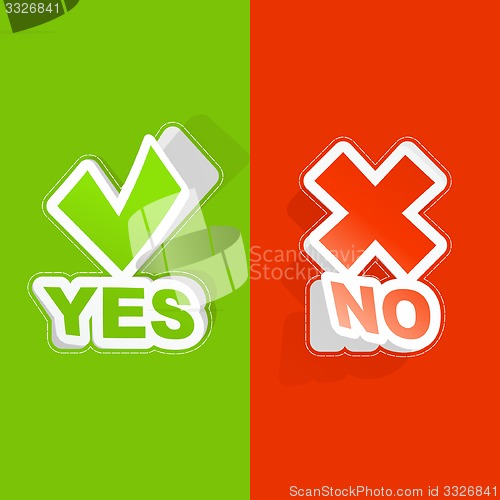 Image of Yes and No