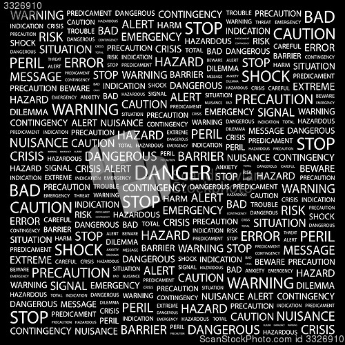 Image of DANGER.