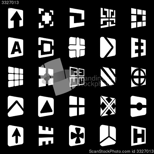 Image of Collection of different graphic elements