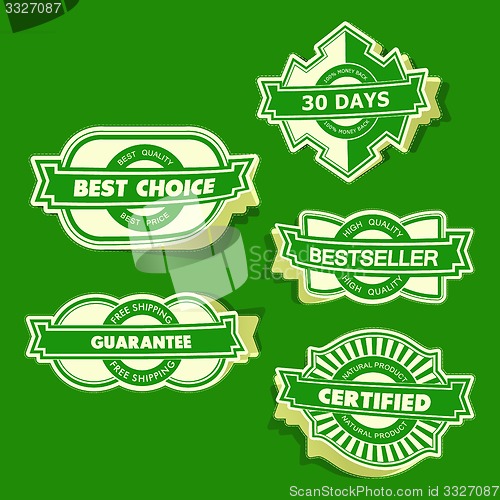 Image of Sticker set for design.