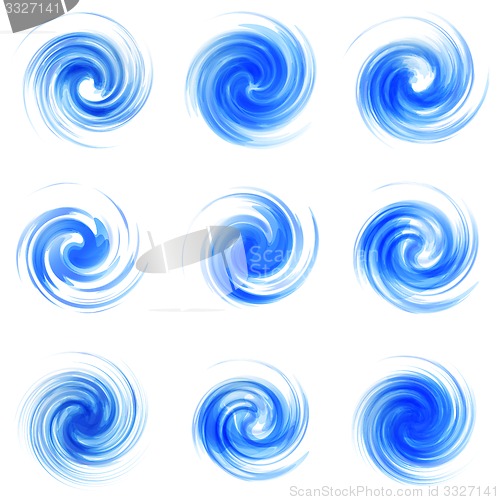 Image of Swirl elements for design.