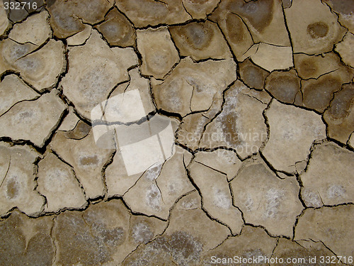 Image of Cracked ground texture