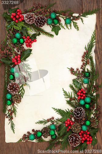 Image of Christmas Decorative Border