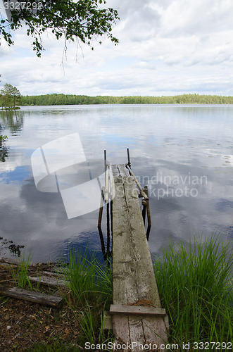 Image of Old wooden pier