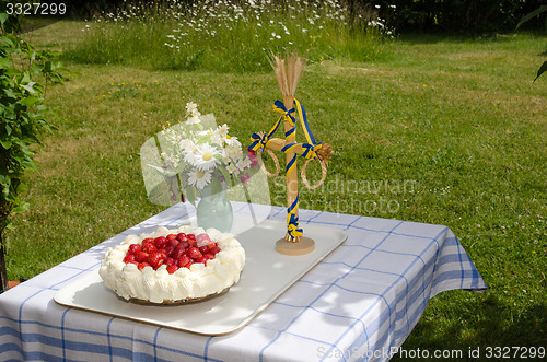 Image of Decorated summer table