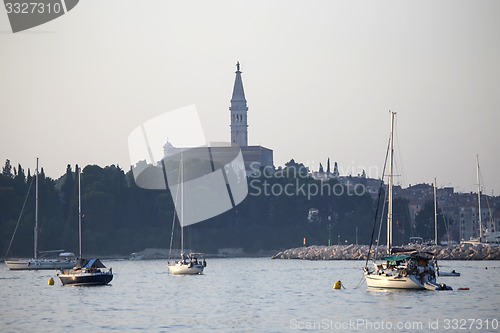 Image of Saint Eufemia at sunset