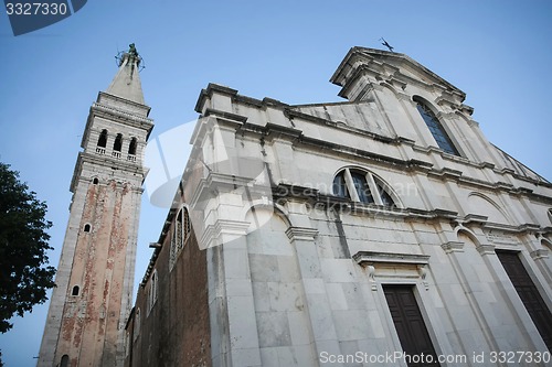 Image of Saint Euphemia basilica in Rovinj