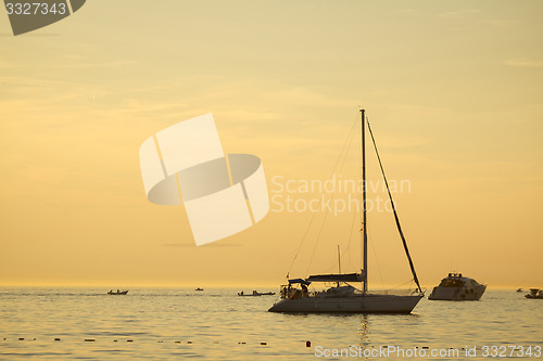 Image of Boats in Adriatic sea
