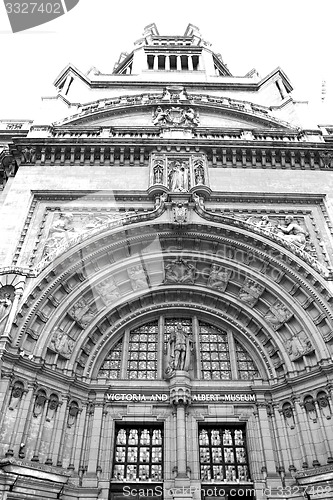 Image of old construction in london englan europe brick  wall and window 