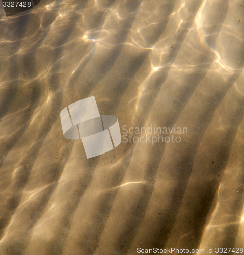 Image of sand and the  abstract thailand kho tao bay  china sea