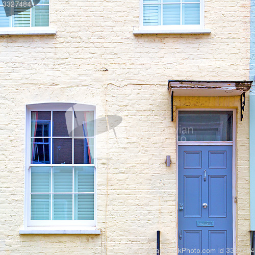 Image of notting   hill  area  in london england old suburban and antique