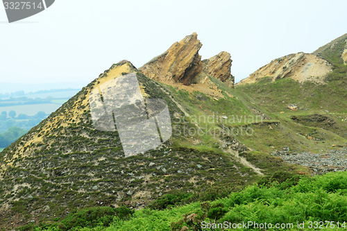 Image of Cornish mining workings.