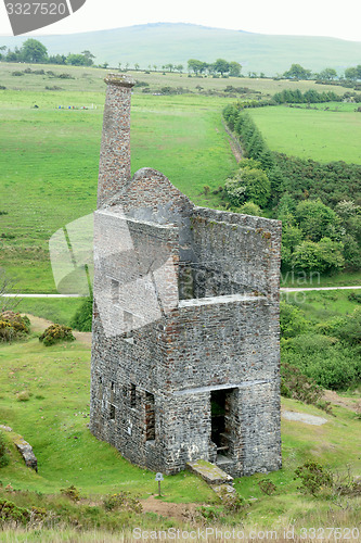 Image of Cornish mining workings.