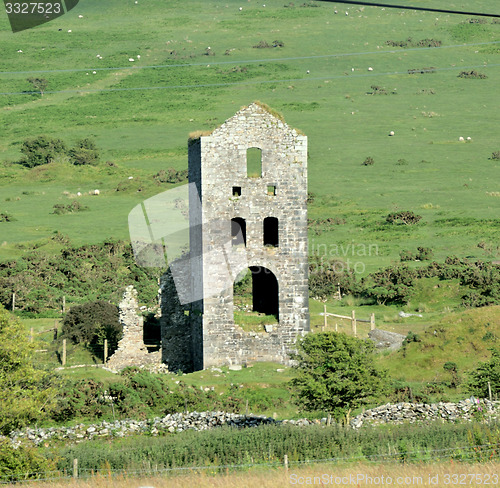 Image of Cornish mining workings.