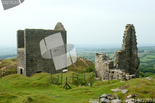 Image of Cornish mining buildings.