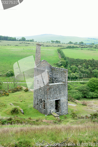 Image of Cornish mining buildings.