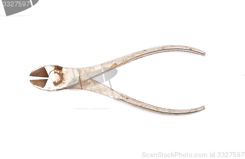 Image of Diagonal pliers on white