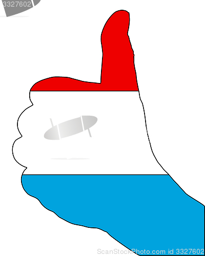 Image of Luxembourg hand signal