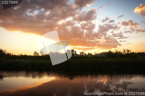 Image of Peaceful place at the pond