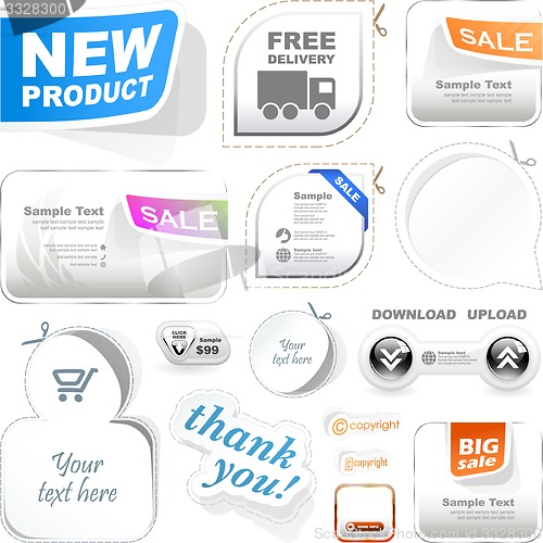 Image of Design elements for sale.