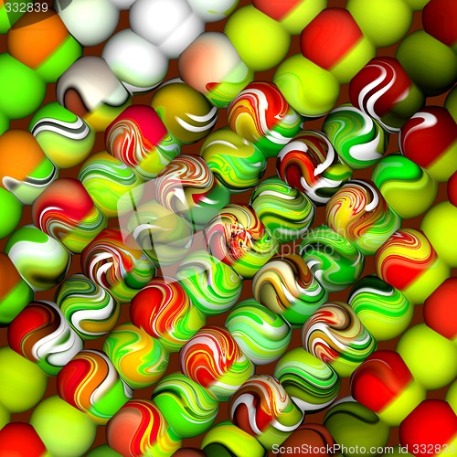 Image of Abstract 3d background