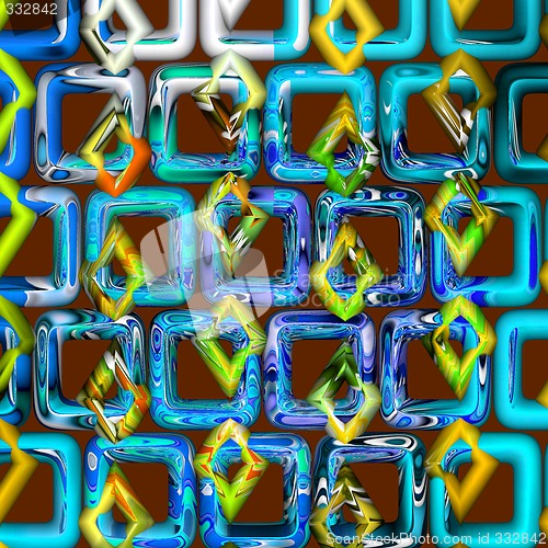 Image of Abstract 3d background