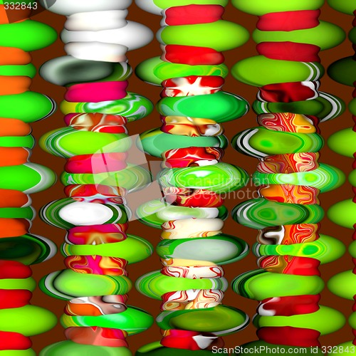 Image of Abstract 3d background